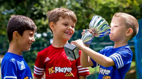 Avem viitor! Clubul de juniori FC Player, din București, îți prezintă cele mai spectaculoase goluri! Puștii talentați te invită să votezi