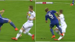 VIDEO | Scene șocante în Bundesliga! Probabil cel mai dur fault pe care îl poți vedea în 2015! Decizia luată împotriva agresorului