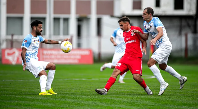 Corvinul a trecut la limită de AFC Câmpulung Muscel, se menține invincibilă și pe primul loc în Liga 2. Florin Maxim: ”Sunt meciuri pe care ai nevoie să le câştigi şi așa”