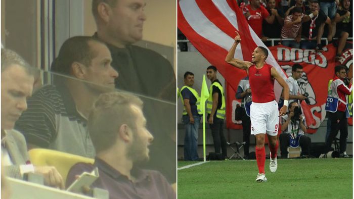 Momentul care nu s-a văzut la TV la Dinamo-Athletic Bilbao! Rivaldinho și Rivaldo, dialog de la distanță pe Arena Națională: "Vrei tricoul?". Cum i-a răspuns fiului său fostul Balon de Aur