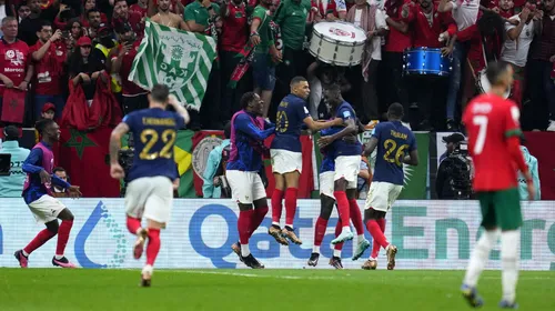 TVR a spulberat din nou concurența cu meciul Franța – Maroc din semifinalele Campionatului Mondial: a avut audiență cât PRO TV și Antena 1 la un loc!