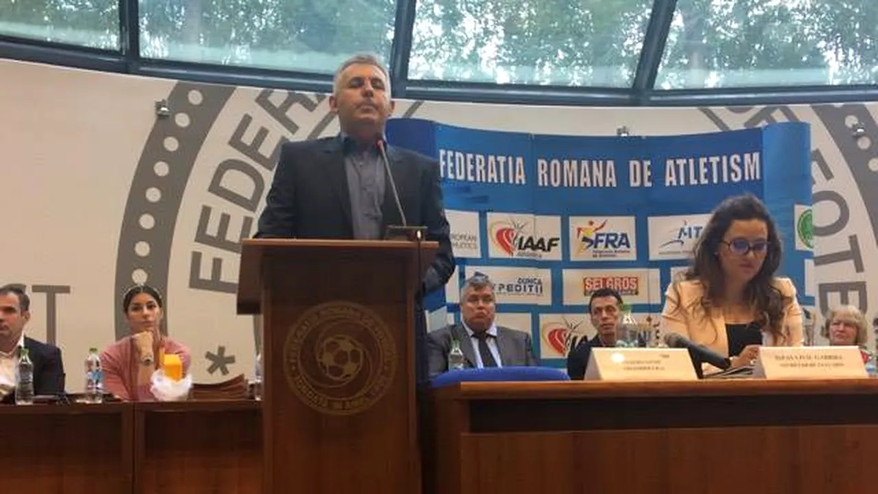 Florin Florea este noul președinte al atletismului românesc, după o victorie obținută în turul 2 de scrutin, în fața lui Traian Badea