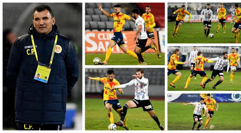 Cosmin Petruescu crede că Ripensia ar fi meritat un egal cu ”U” Cluj: ”E păcat că plecăm de la Cluj fără niciun punct, la modul general în care s-a disputat partida”