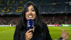 VIDEO | "Doamne, ce se întâmplă cu mine!?" Au uitat să taie momentul la montaj! GAFA văzută de milioane de oameni la meciul BarÃ§ei