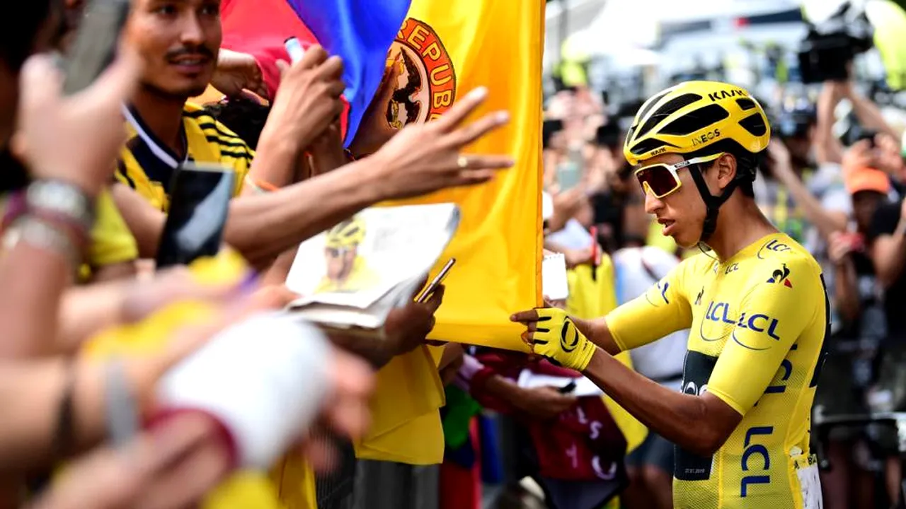 Fiesta sud-americană pe Champs-Elysees! Columbianul Egan Bernal a câștigat Turul Franței 2019
