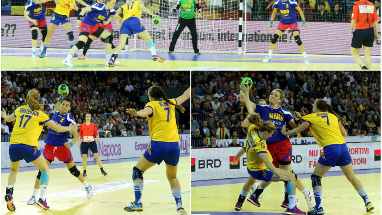 România a fost bătută zdravăn de Suedia la handbal, în finala Trofeului Carpați. Contraperformanță în fața nordicelor: doar 10 goluri din acțiune în 60 de minute