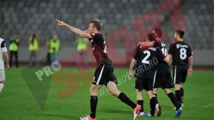 "Mai mult decât jocul mi-a plăcut reacția lui Ganea după meci"** Mulțescu, despre meciul nebun de la Cluj