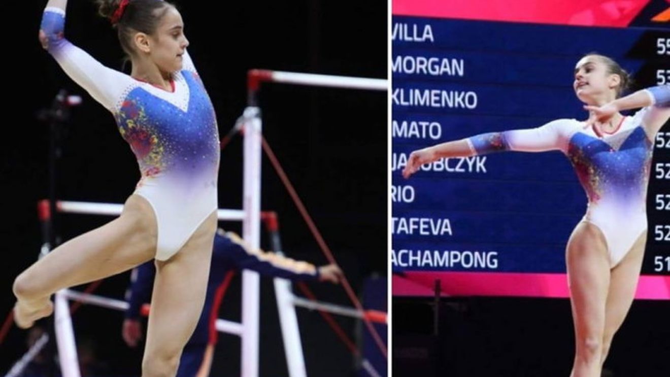 Echipa feminină de gimnastică a României a luat argintul la Baku 2019!