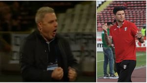 Fani Hagi "de mici". Imagini INCREDIBILE surprinse în "Ștefan cel Mare". Cum reacționează Șumudică și Săpunaru când află că Viitorul a înscris cu CFR, iar FCSB cade pe locul 2. FOTO