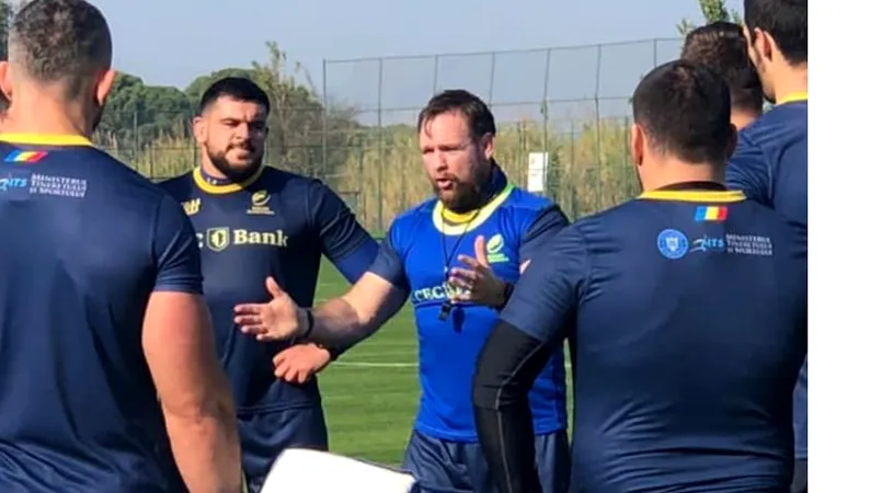 Un nou străin la prima reprezentativă de rugby! Englezul Andy Robinson și-a adus colaborator scoțian care a fost secund al naționalei „florii de ciulin