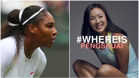 Serena Williams, reacție în cazul Shuai Peng: „Sunt devastată!" Două românce s-au alăturat deja mișcării de susținere a jucătoarei dispărute