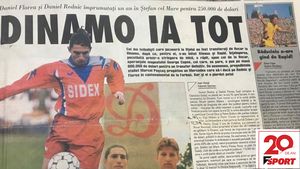 Cum arăta primul ziar ProSport | 20 de ani în urmă: "DINAMO IA TOT!". Ce spune Daniel Florea în 2017, mesajele lui Hagi și Ioanițoaia, viața la țară, misteriosul Radu Niculescu și enigmaticul Gabi Popescu 