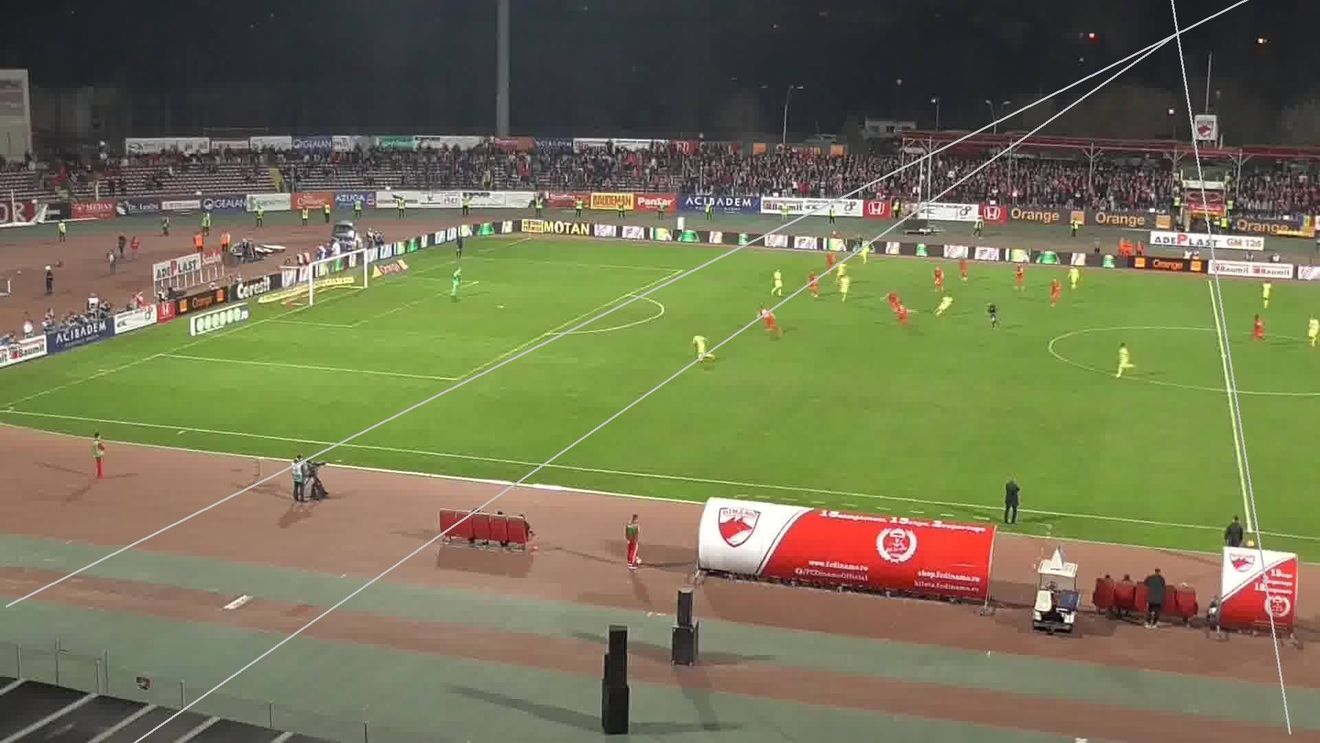 Dovada incontestabilă că Hamroun NU ERA în ofsaid. Ștucan, despre concluzia geometrică: "Punctul de fugă nu minte și nu ține cu Steaua" | FOTO 