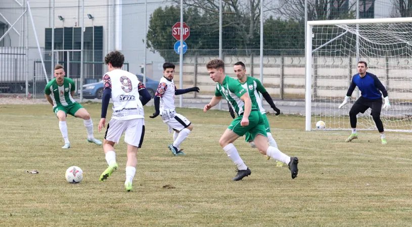 Poftă de gol pentru FC Bihor! A învins-o cu un scor detașat și pe ACS Diosig. Orădenii au încă un jucător în probe, un albanez care a și marcat