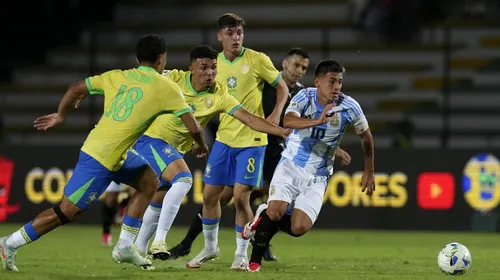 Brazilia – Argentina 0-6. Rezultat istoric în America de Sud