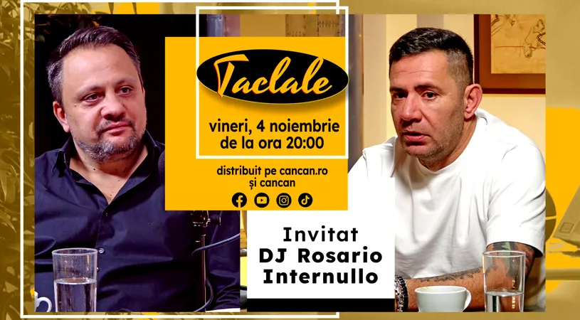 DJ Rosario Internullo este invitat la ”TACLALE”!