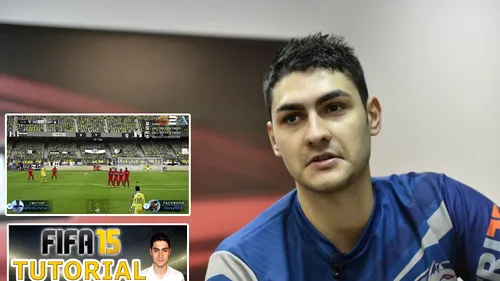 VIDEO Învață FIFA 15 de la un profesionist. Campionul mondial și european Ovidiu Pătrașcu dă sfaturi utile pasionaților celui mai bun joc de fotbal
