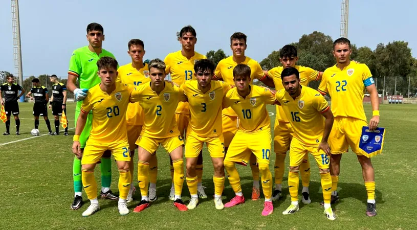 România U19, cu cinci jucători de la echipe din Liga 2 în primul 11, și-a luat revanșa în fața Israelului. Selecționerul și-a titularizat din nou fiul