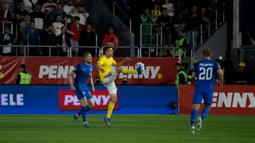 Ce le-a spus colegilor Nicușor Bancu, unicul marcator al meciului România - Finlanda, înaintea partidei: „Am simțit asta”