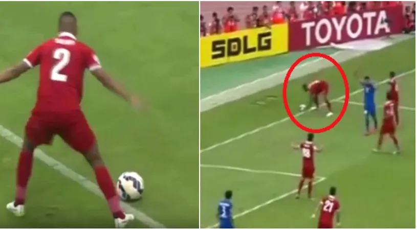 VIDEO | Penalty ireal acordat împotriva echipei lui Olăroiu! Fundașul s-a aplecat să ia mingea, arbitrul a arătat direct punctul cu var!