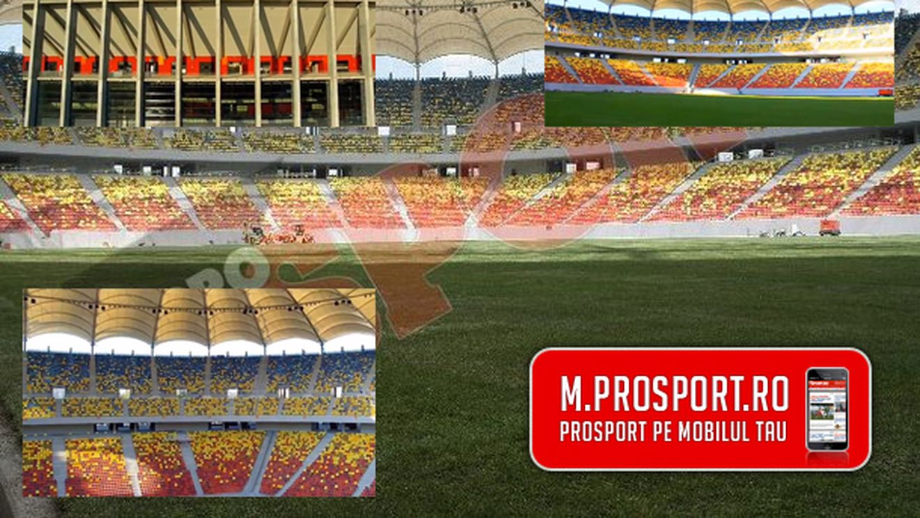VIDEO SPECTACULOS** Național Arena, gata pentru fotbalul mileniului III! Intră și fă turul stadionului din TOATE UNGHIURILE!