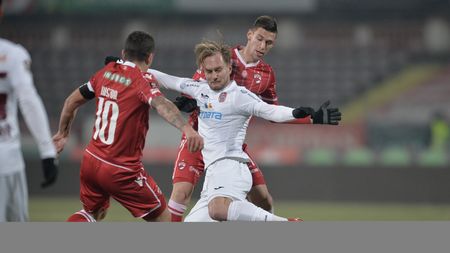 Veștile proaste nu se mai opresc! Nistor: "M-am accidentat din nou, de data asta mult mai grav! Am jucat într-un picior". Căpitanul lui Dinamo, sincer: "Va fi o minune să intrăm în play-off"