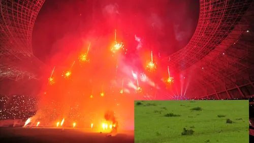 Stadion de cinci stele, teren de județeană! Gazonul a cedat din nou pe Oblemenco.  Jucătorii Craiovei acceptă condițiile: 