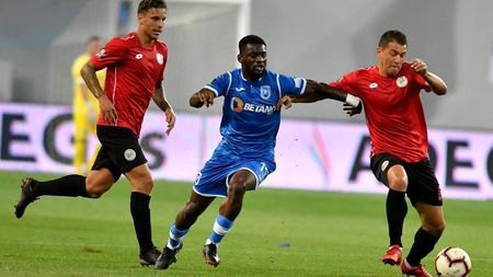 Chin cu Chiajna. Craiova pierde acasă, după un supergol marcat de Gorobsov. Cronica partidei