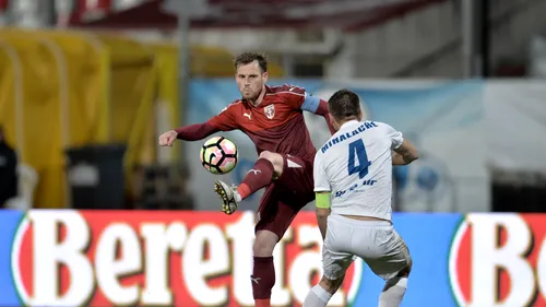 FC Voluntari - Gaz Metan Mediaș 1-2. Victorie mare pentru Pustai, în nouă oameni! Rondon, eroul unui meci cu trei eliminări și un penalty