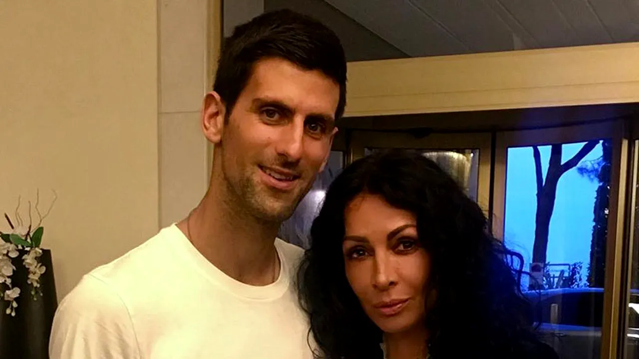 FOTO | Mihaela Rădulescu s-a pozat alături de Novak Djokovic: 