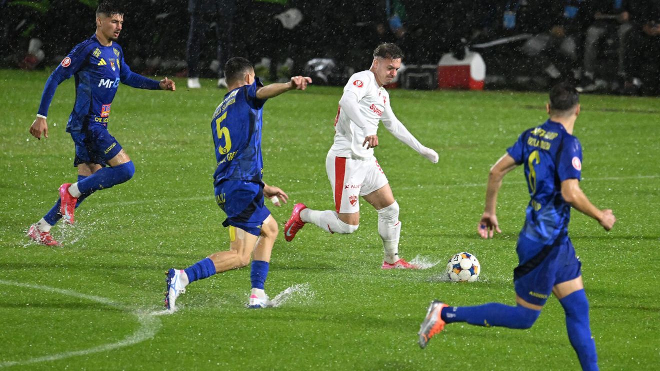 Unirea Slobozia - Dinamo București 0-1, în etapa 12 din Superliga. „Câinii” ajung pe locul 2, la un punct de liderul Universitatea Craiova