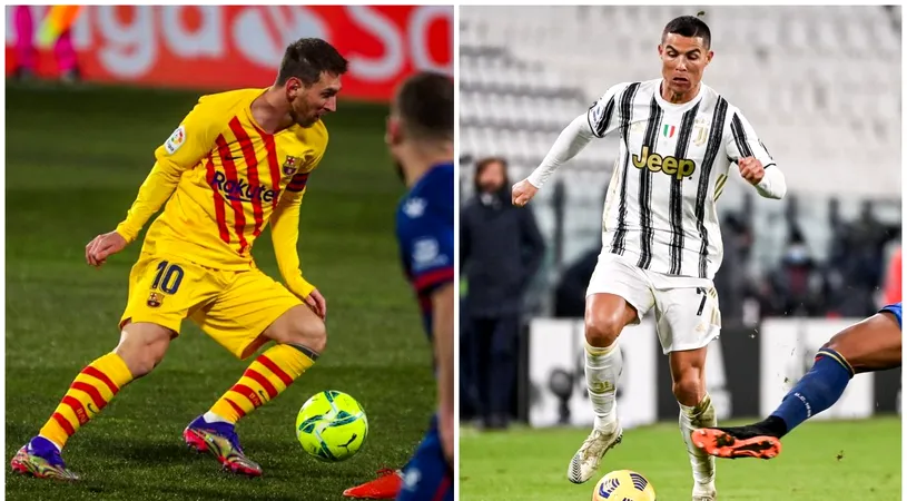 Cristiano Ronaldo și Leo Messi, spectacol total în primul lor meci din 2021! Starul Barcelonei a mai doborât un record în La Liga | VIDEO
