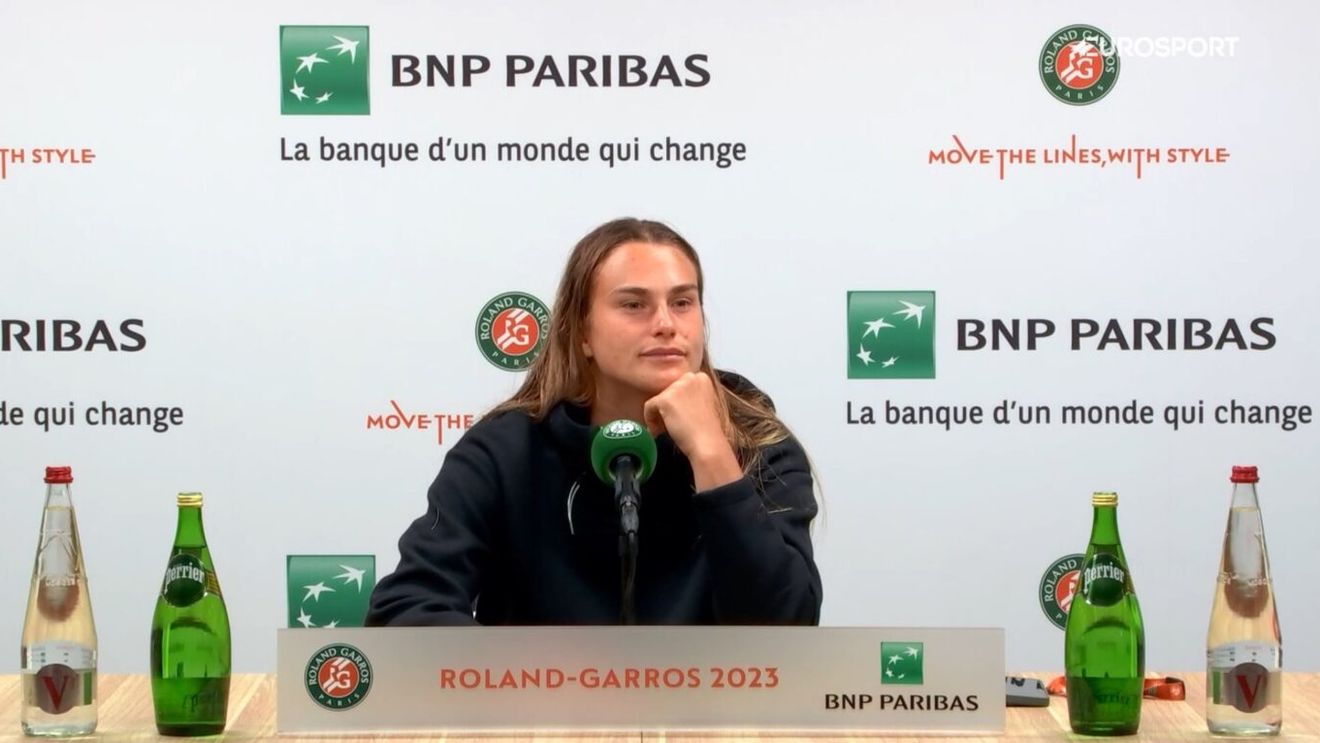Ce a putut să o întrebe un jurnalist ucrainean pe Aryna Sabalenka la Roland Garros: „Cum poți să susții un dictator!?" Răspunsul bielorusei