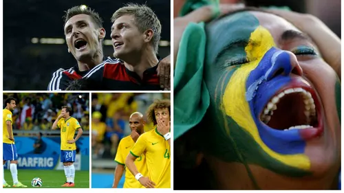 LIVE BLOG CM 2014, ziua 26 | Brazilia - Germania 1-7. Masacru la Belo Horizonte! Înfrângere-record la distanță de 94 de ani. Suporterii brazilieni au aplaudat în picioare evoluția nemților