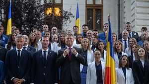 Mesajul lui Klaus Iohannis pentru fetele din echipa de spadă: "Suntem mândri de performanța voastră!"