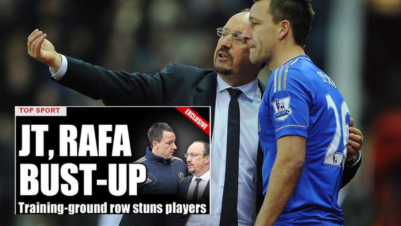 Haos la Chelsea!** Terry și Benitez, în centrul unui scandal monstru: **"Toți jucătorii erau șocați. Și-au zis cuvinte grele"