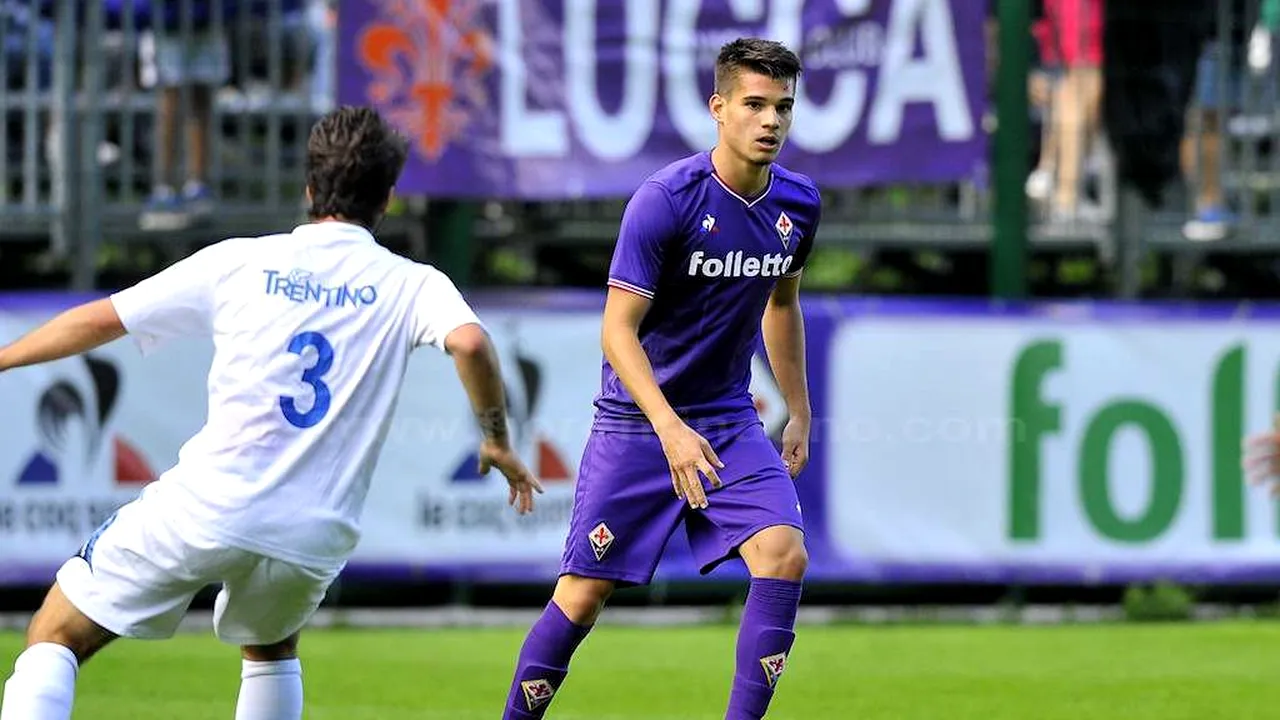 Din nou Ianis! Hagi Jr. a fost uitat de Stefano Pioli, dar impresionează la Fiorenteina Primavera. Al doilea gol în două etape