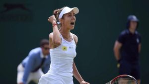 Mihaela Buzărnescu, sleită de puteri după meciul cu Petra Martic: "M-a forțat de multe ori să greșesc"
