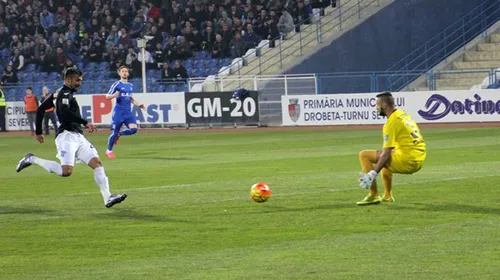 Pandurii – CS U Craiova 1-1. Universitatea e matematic în afara playoff-ului