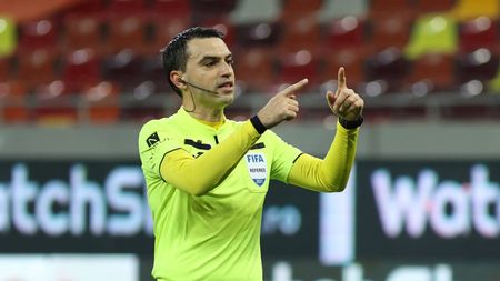 Ovidiu Hațegan, desemnat arbitru de rezervă la semifinala Anglia - Danemarca de la Euro 2020!
