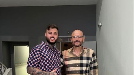 Adrian Mititelu a petrecut cu lăutari după eliberarea din închisoare. Imagini fabuloase cu patronul alb-albaștrilor și Marius Croitoru, cântând imnul Universității Craiova | EXCLUSIV