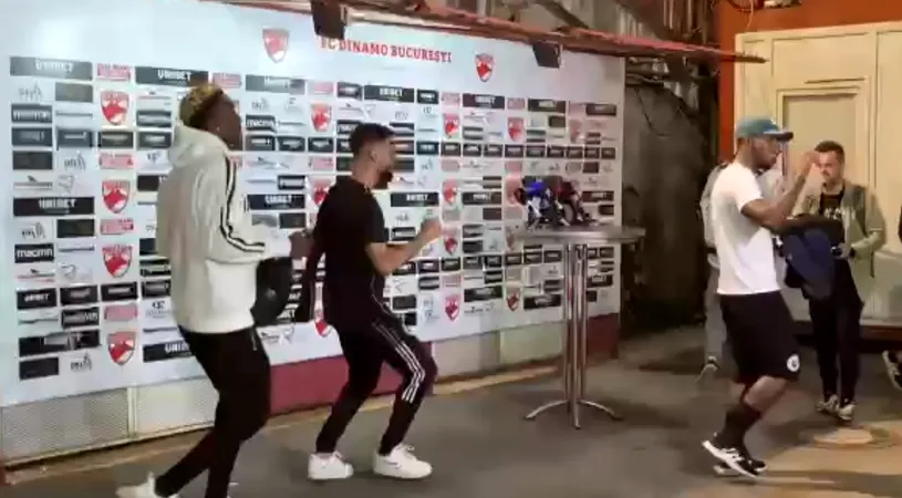 Jucătorii Universității Cluj au dat recital după promovarea în Liga 1! Cum au dansat în „Ștefan cel Mare”, în cea mai neagră zi din istoria lui Dinamo | VIDEO