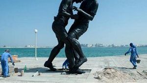 Interzis din motive religioase! Statuia lui Zidane nu este pe placul arabilor