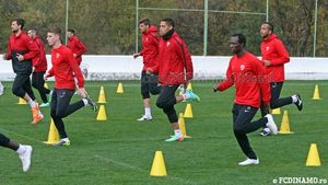 FOTO "Câinii" au efectuat primul antrenament în Spania! Valentin Lazăr s-a pregătit normal