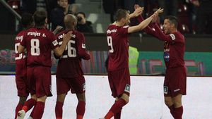 Kapetanos scrie istorie în tricoul CFR-ului:** "Sper să luăm titlul!" Ce bornă a atins grecul în meciul cu Pandurii