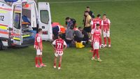 Accidentare horror în Dinamo – FC Voluntari! Ambulanța a intrat pe teren