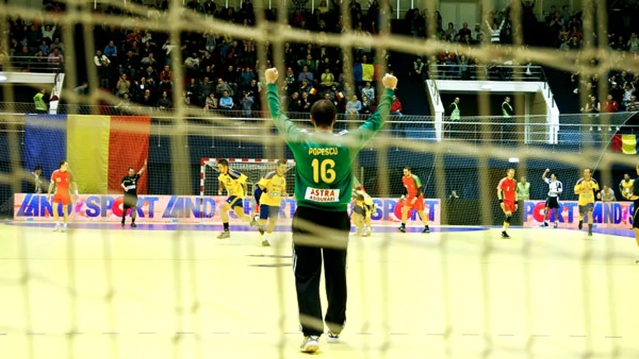 Naționala de handbal masculin, a doua victorie în preliminariile CE 2014!** România - Belgia 35-19