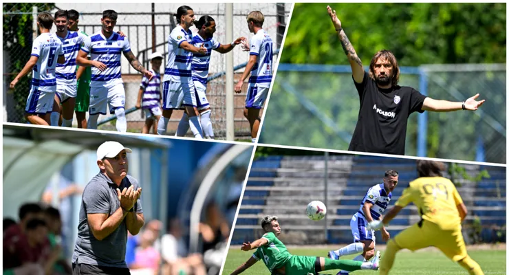 Știința Poli Timișoara a dominat categoric amicalul cu colega județeană de Liga 2 CSC Dumbrăvița. Concluziile trase de Dan Alexa, Florin Fabian și Aurelian Chițu