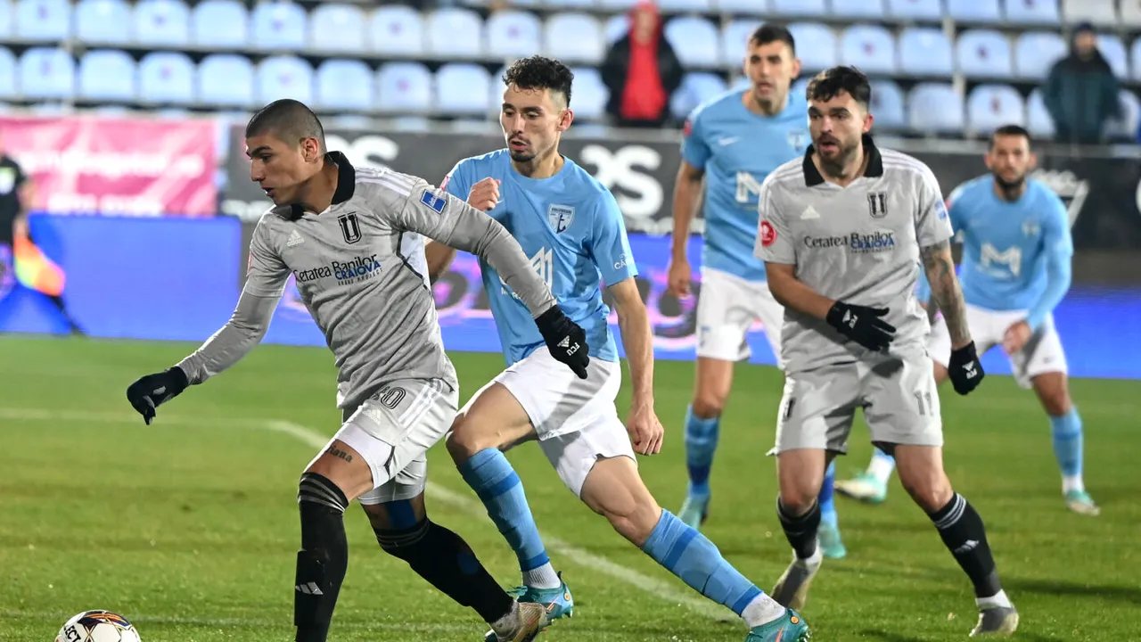 FC Voluntari - FC U Craiova 0-1, în etapa 20 din Superliga. Oltenii luară toate punctele pe terenul ilfovenilor!