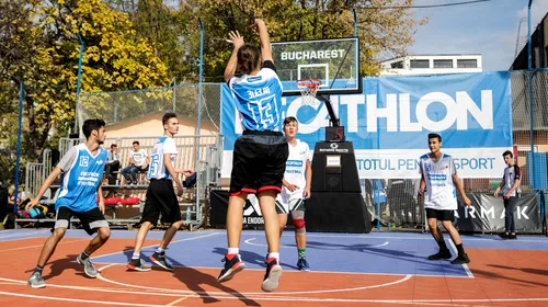 Sprint către Jocurile Olimpice: Decathlon Streetball, încă un pas important pentru baschetul 3×3 din România în drumul către Tokyo 2020